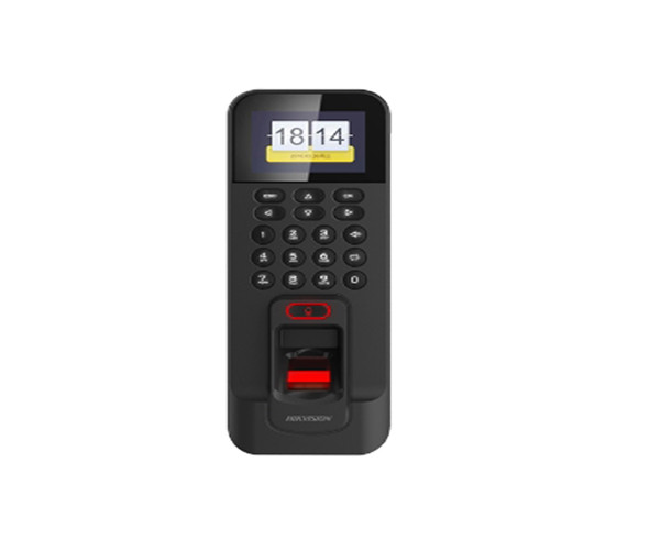 【?？低曋讣y門禁考勤機】?？低旽IKVISION指紋門禁考勤機DS-K1T804F