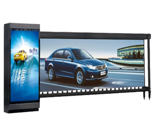 【?？低晱V告道閘】海康威視HIKVISION擋車器廣告道閘NP-TMG4AG-DR(3米右向6秒)